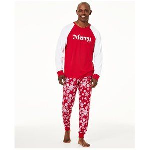 Family Pajamas Men's Merry Pajama Set